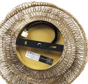 Plafoniera orientale oro 25 cm - Vadi