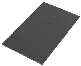 Piatto doccia SENSEA in composito minerale di resina gelificata Remix V3 grigio L 70 x L 120 x H 2.7 cm opaco