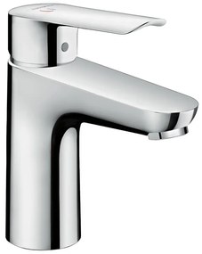 Rubinetto per lavabo a canna media Logis E100 cromato lucido HANSGROHE H 16.4 cm