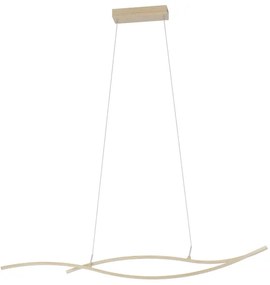 Eglo 901212 - Lampadario LED a sospensione con filo GRISOLIA LED/20W/230V 4000K beige