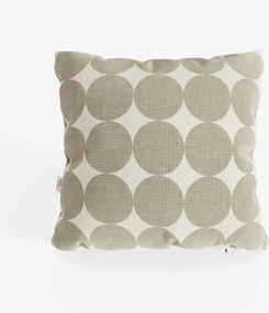 Dot cuscini geometrici disponibile in diversi colori in tessuto Idrorepellente beige