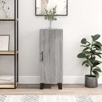 Credenza Grigio Sonoma 34,5x34x90 cm in Legno Multistrato 828570