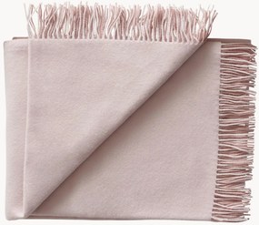 Coperta in lana con frange Secret