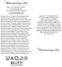 Coperta marrone in cotone riciclato 130x160 cm Lane – Bloomingville