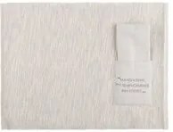 Set tovaglietta con tovagliolo scritta Quotes
