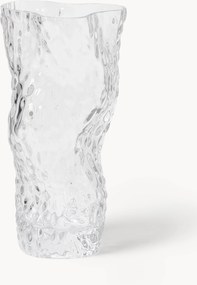 Vaso in vetro soffiato Ostrea Rock, alt. 30 cm