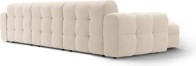 Divano angolare beige (con penisola a sinistra/con chaise lounge) Kendal – Micadoni