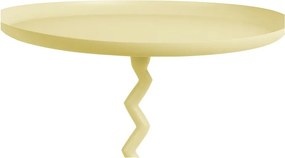 Tavolino rotondo in metallo ø 40 cm Zig Zag – Leitmotiv