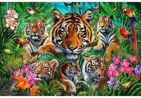 Puzzle Educa Tiger jungle 500 Pezzi