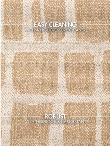 Tappeto da interno/esterno color crema/di colore naturale 120x170 cm Haringey Ruskin – Ted Baker