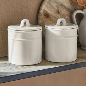 LOBERON Coppia di barattoli Civelox