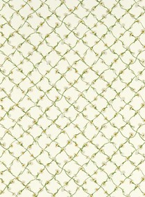 Harlequin Carta da parati Daisy Trellis - Emerald/ Pearl