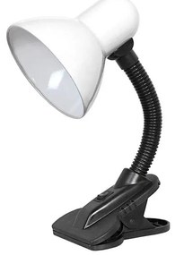 Top Light - Lampada con Clip 1xE27/60W/230V bianco