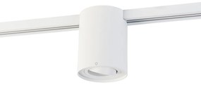 Faretto da binario monofase moderno bianco - Rondoo Up