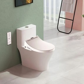 Sedile wc riscaldato multifunzione con bidet integrato Smart 1000 L50,8 x P37,9 x H15,1 cm