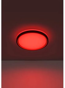Eglo 300684-LED RGBW Plafoniera dimmerabile MALERAMARA-Z LED/14W/230V nero/oro + telecomando