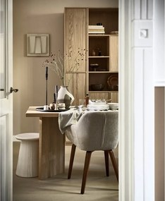 Parete attrezzata modulare in rovere naturale 157x199 cm Modulair - vtwonen