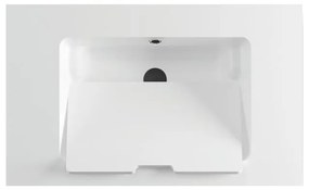Lavatoio per bucato in resina bianco Tech L 50.5 x P 33 x Sp 50.5 cm da interno ed esterno
