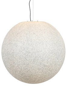 Lampada a sospensione da esterno moderna grigia 77 cm IP65 - Nura