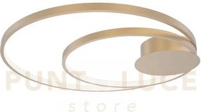 Plafoniera led diem oro 40w 5440lm cct 3000k 4000k 6500k 20x9x61,5cm