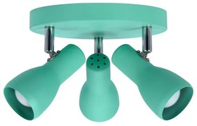 Luce Spot PICARDO 3xE14/40W/230V turchese