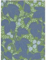Långelid / von Brömssen Carta da parati Hops and Glory - Ivy Green