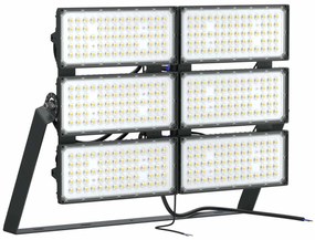Faro Modulare LED 1.200W IP66 167lm/W Dimmerabile DALI - INVENTRONICS Colore Bianco Freddo 5.000K