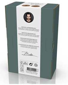 Set macina pepe e sale color ambra in ceramica 2 pz Gastro Amber – Bitz