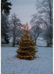 Eglo 410817 - Catena luminosa natalizia LED per esterni GOLDEN 1200xLED 29m IP44 bianco caldo