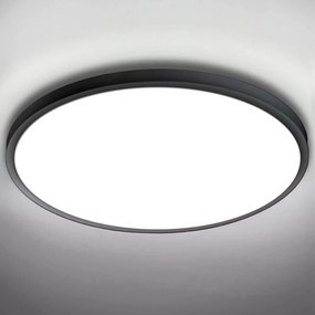 Plafoniera LED 48W - 105lm/W - UGR19 - Ø50cm da soffitto e parete Colore  Bianco Naturale 4.000K