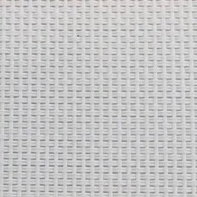 Lettino Jesolo Bianco: Alluminio Resistente, cm 183/189x61x38