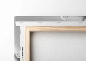 Quadro su tela – Magnolie lussuose con perle in bianco e nero