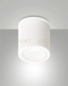 Paca plafoniera 2 luci bianca d.9cm a led 13w 3000k 848 + 486lm