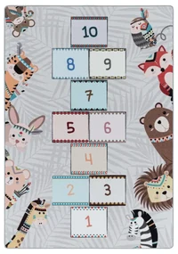 Tappeto grigio per bambini 80x120 cm Play - Ayyildiz Carpets