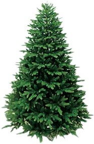 Albero di natale verde finto abete altezza 210 cm Brennero 3420 rami Apertura Ad Ombrello