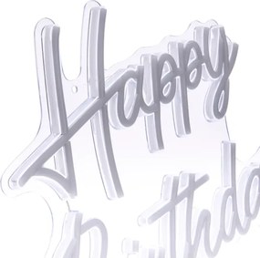 Atmosphera - Neon da parete a LED BUON COMPLEANNO LED/5V