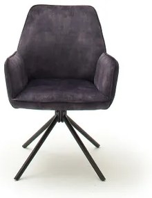 Set di 2 sedie da pranzo NEXORO, antracite