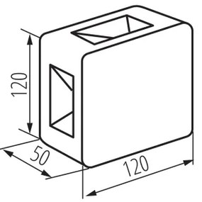Kanlux 39180 - Applique da esterno REFAZI LED/6W/230V IP54 bianca
