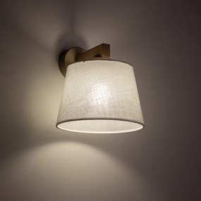Brilagi - Lampada da parete LATTE SABIA 1xE27/15W/230V pino/bianco