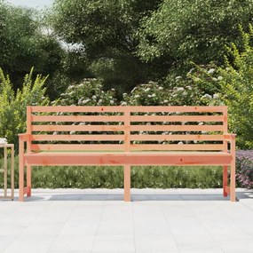 Panca da giardino 203,5x48x91,5 cm in legno massello di douglas