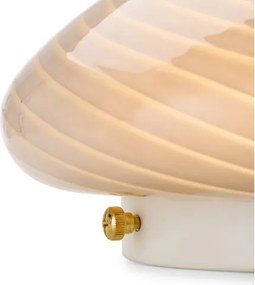 Halo Design 748686 - Plafoniera CANDY 1xE27/40W/230V ø 30 cm grigio/ottone