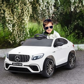 Macchina Elettrica per Bambini 12V con Licenza Mercedes GLA 45 AMG Bianca...