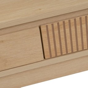 Tavolo consolle di colore naturale 30x100 cm Iona – Casa Selección