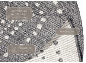 Tappeto grigio per esterni , ⌀ 200 cm Bali - NORTHRUGS