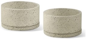 Vasi in cemento in set da 2 pezzi ø 30 cm Terrazzo - Bonami Selection
