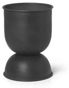 Hourglass Vaso Extra Piccolo Nero - Ferm Living