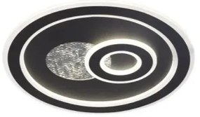 Plafoniera LED dimmerabile LED/95W/230V nero + telecomando