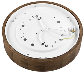 Brilagi - Lampada LED da soffitto CARVALHO 2xE27/60W/230V noce 37 cm