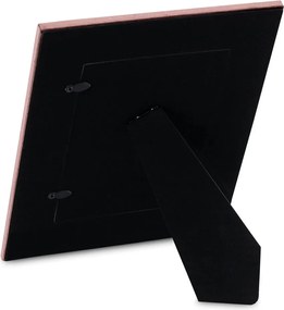 Cornice rosa in plastica verticale con sostegno 21x26 cm Velvo – Restilo