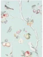 Tapete Fruit Aviary von Sanderson - Duck Egg/ Multi